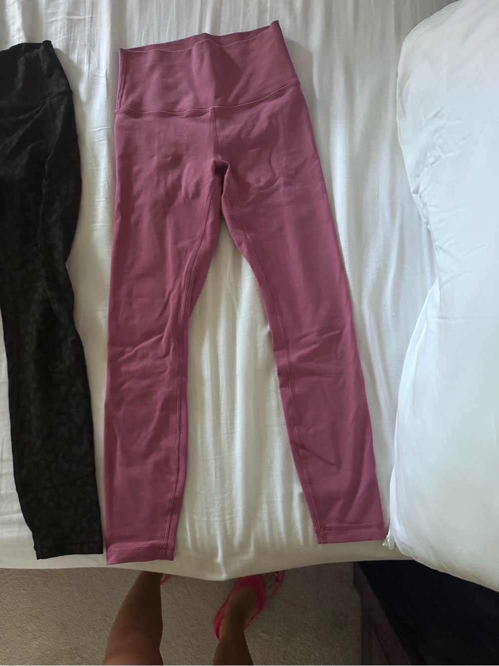 lululemon athletica High-Rise Mauve Pink Leggings